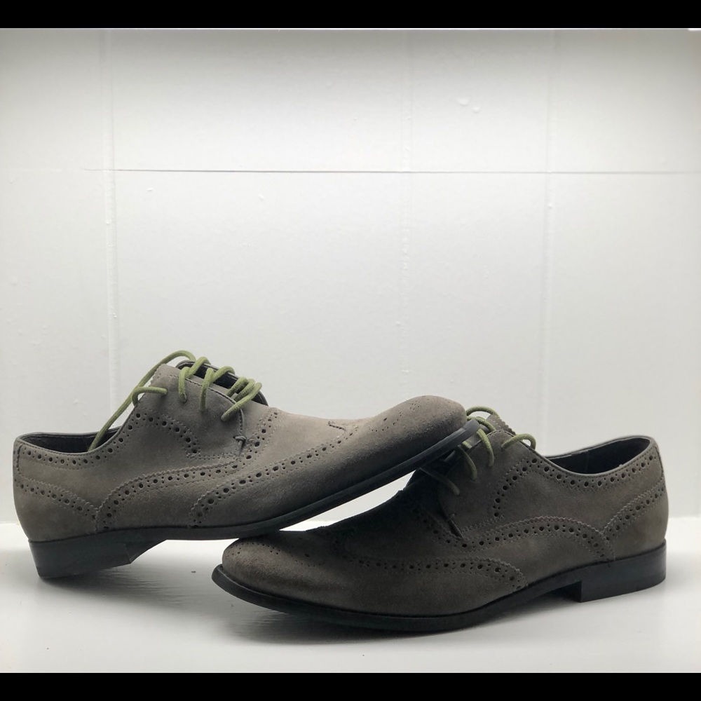 John Varvatos Brushed Suede WingTip | Size 9